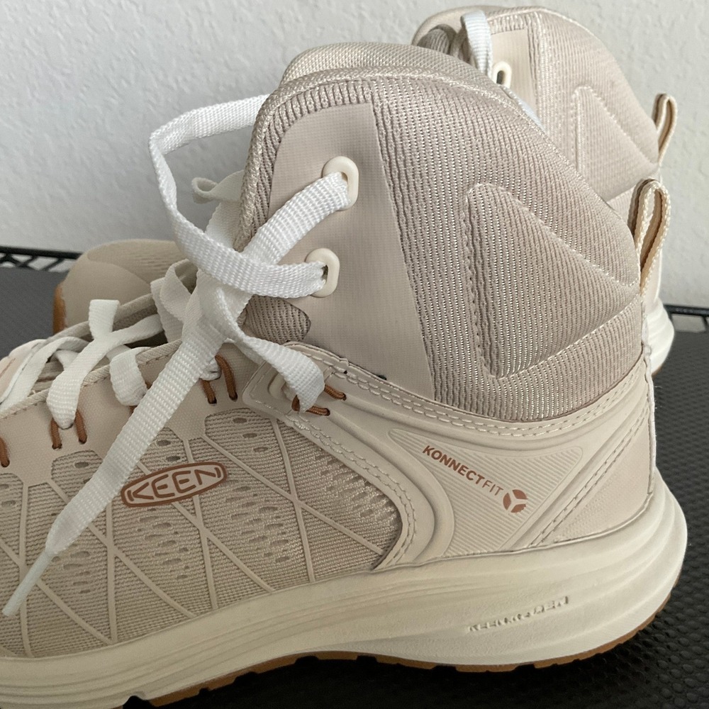 Keen Utility Vista Energy Mid Carbon Toe Work Boots Womens 9 White Grey S391 - Picture 8 of 15